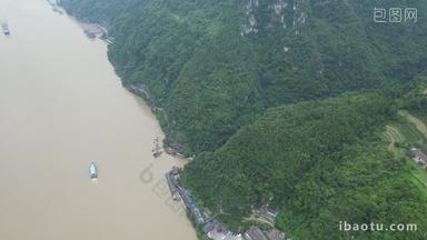 湖北宜昌三峡风景航拍