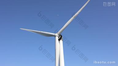 风电风能<strong>风车</strong>新能源绿色实拍4k