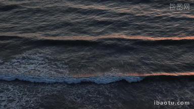 日出日落<strong>氛围</strong>下的海面实拍4k
