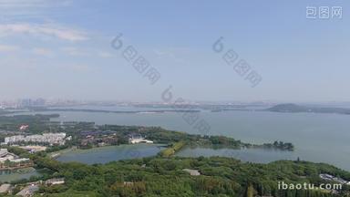 湖北咸宁赤壁陆水湖航拍