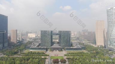 杭州市民中心航拍