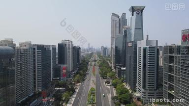 深圳城市风光建筑航拍