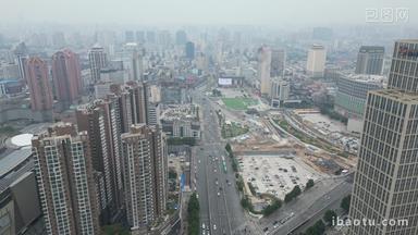 河南郑州城市建设航拍