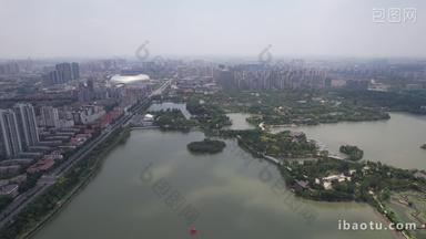 天津城市风光航拍