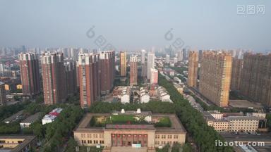 河北邯郸城市建设航拍