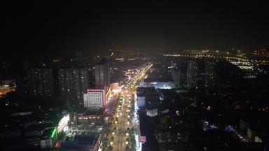 <strong>安徽</strong>滁州城市夜景灯光航拍