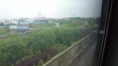 沿途火车窗外风景实拍
