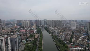 江苏徐州城市建设城市大景航拍