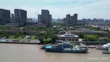 航拍宁波明江船厂