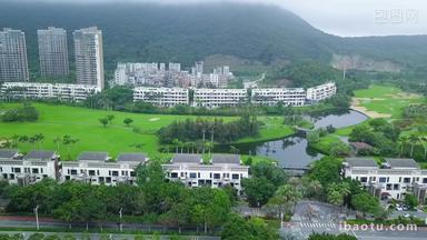 海陵岛阳江高楼绿树度假区山