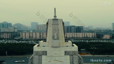 江西南昌八一起义纪念碑航拍