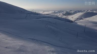 大山包满山雪景4K航拍