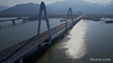 航拍<strong>福州</strong>白龙洲大桥