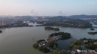 广东惠州西湖景区航拍