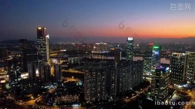 <strong>航拍福州城市</strong>夜景