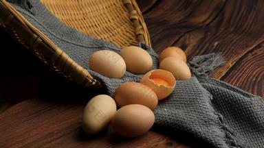 农家散养新鲜生态笨鸡蛋