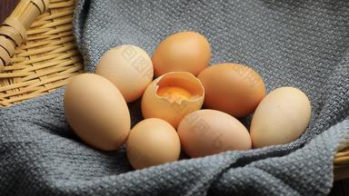 农家散养新鲜生态笨鸡蛋