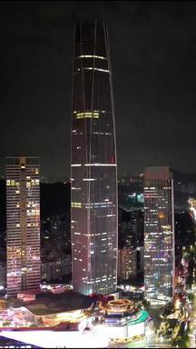广东东莞国贸中心夜景