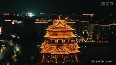 <strong>旅游</strong>景区<strong>广西</strong>桂林逍遥楼夜景延时