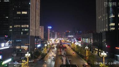 贵阳市ccpark金融街城夜景