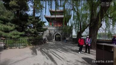 北京北海公园移动延时