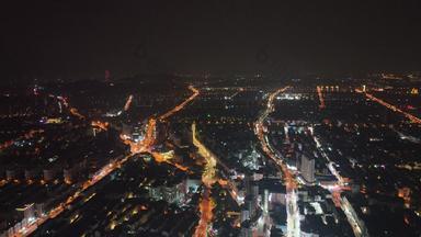 江苏张家港曼巴特购物广场夜景