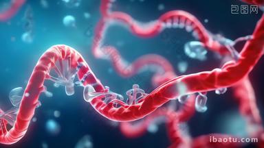 医学<strong>DNA双螺旋</strong>结构基因分子
