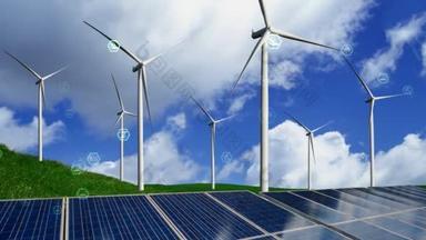 <strong>环境</strong>保护技术和通过清洁能源和可再生自然资源发电接近全球可持续<strong>环境</strong>、社会和治理