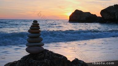 石头禅宗平衡和谐