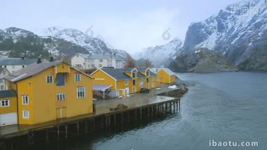 Nusfjord挪威钓鱼村