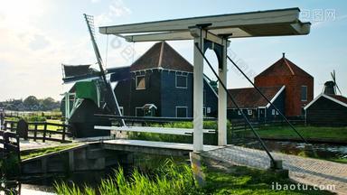 风车磨粉机荷兰阿姆斯特丹