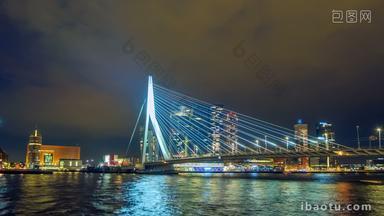 <strong>鹿特丹</strong>公约荷兰伊拉斯谟斯大桥暮光之城