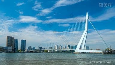 鹿特丹公约<strong>荷兰</strong>伊拉斯谟斯大桥旅游