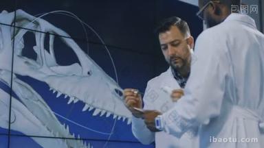 古生物学家探索3维印花恐龙模型