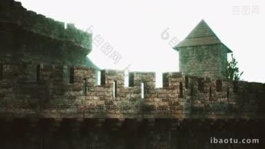 日落时的古城墙