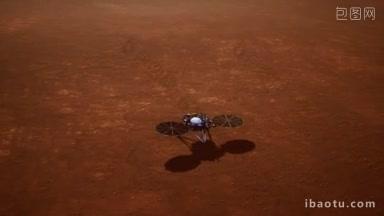 洞察<strong>火星</strong>探索红行星表面的元素这幅由NASA提供的图片