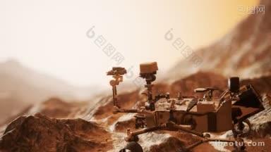 火星上的卫星接收器