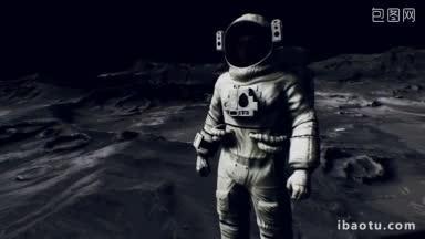 宇航员在<strong>月球</strong>登陆任务中拍摄了由美国宇航局提供的这一图像的元素
