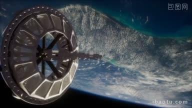 绕地球运行的未来空间卫星