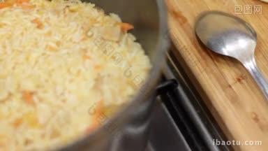 米饭的烹调过程