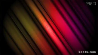 循环抽象的照明光谱的颜色类似于北极光