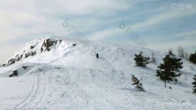 滑雪<strong>登山</strong>ai-petri克里米亚