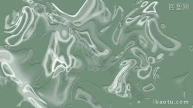 计算机生成的抽象背景与快速移动的不规则云状形状