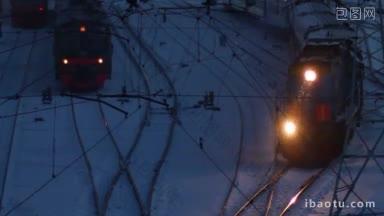 雪夜火车