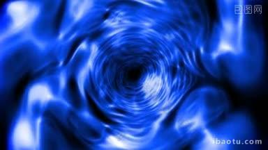 抽象蓝色隧道无缝回路