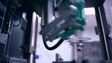 机器人手臂包装行自动化过程工业设备