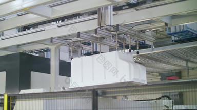 塑料容器移动操纵器输送机家庭设备工厂