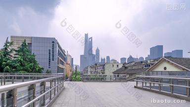 上海法师桥<strong>浦东三件套</strong>移动云流延时动态延时摄影