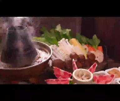 涮肉火锅火锅美味餐饮文化视频素材