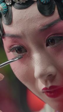 京剧女演员梳妆画笔宣传片